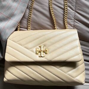 SMALL KIRA CHEVRON CONVERTIBLE SHOULDER BAG